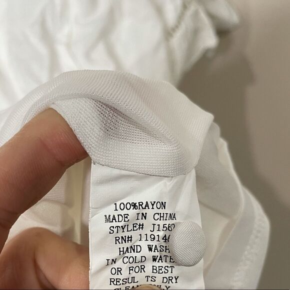 JODFL White Crochet Detail Tunic / Mini Dress - Picture 4 of 6